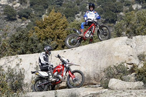 moto enduro vs trial 