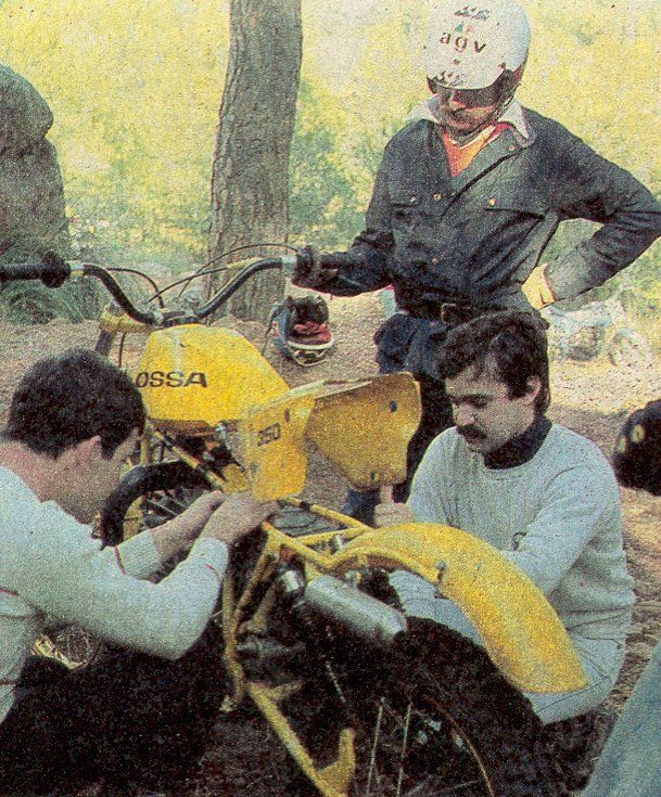 Antonio Cobas tuning Toni Gorgot's Ossa