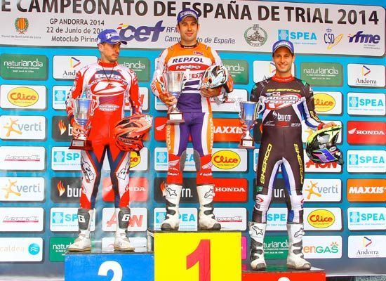 Podium nationalAndorre14