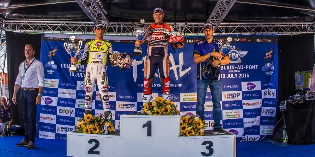 Podium Trial Belgium 2016