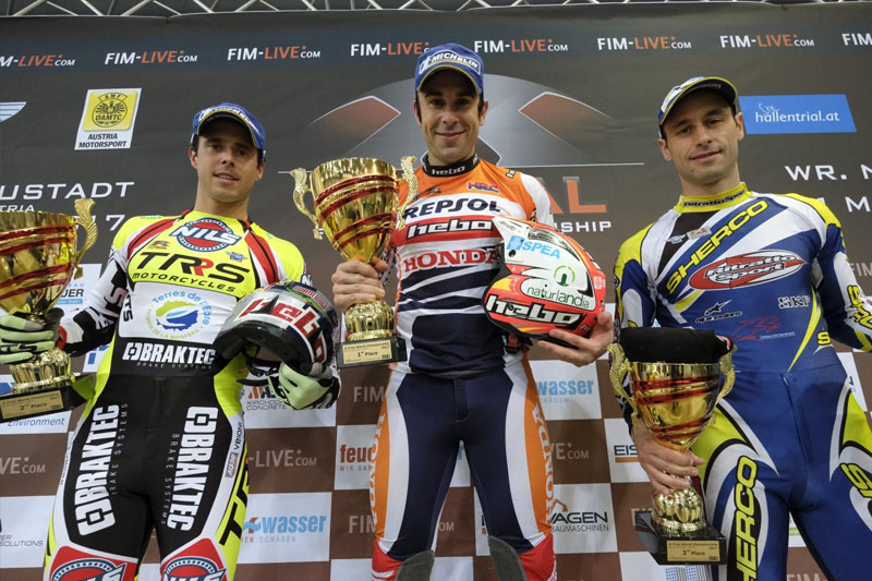 Xtrial Austria 2017 podium