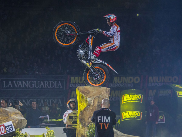 Toni Bou Indoor Trial Barcelone 2016