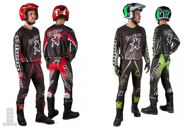 Hebo Pro TR-X equipacion trial 2017