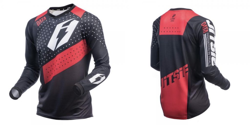 jitsie data camiseta trial rojo