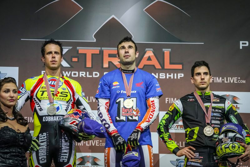 podium xtrial championship 2017