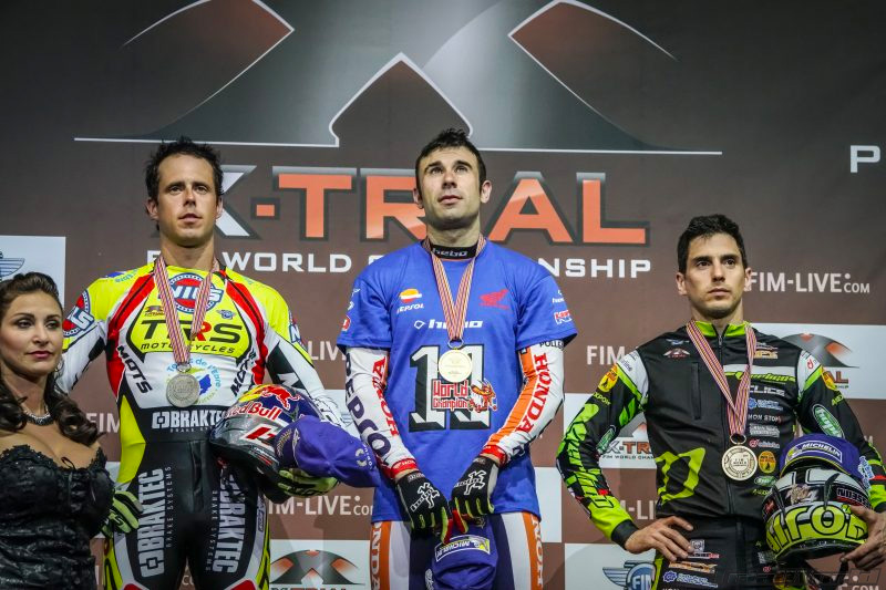 Podio Campionato Xtrial 2017