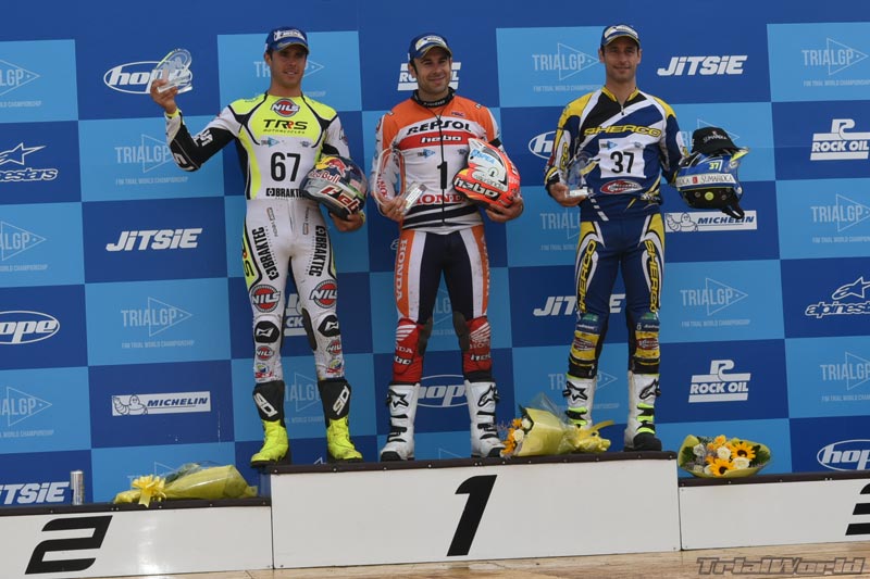 podium gp japon trialgp 2017