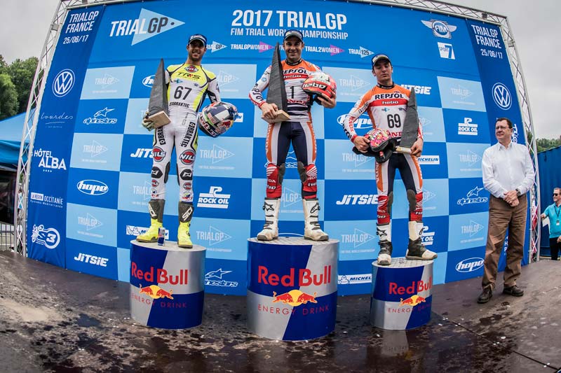 Podium Trial2 France