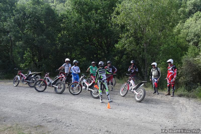 Aprender Trial en moto