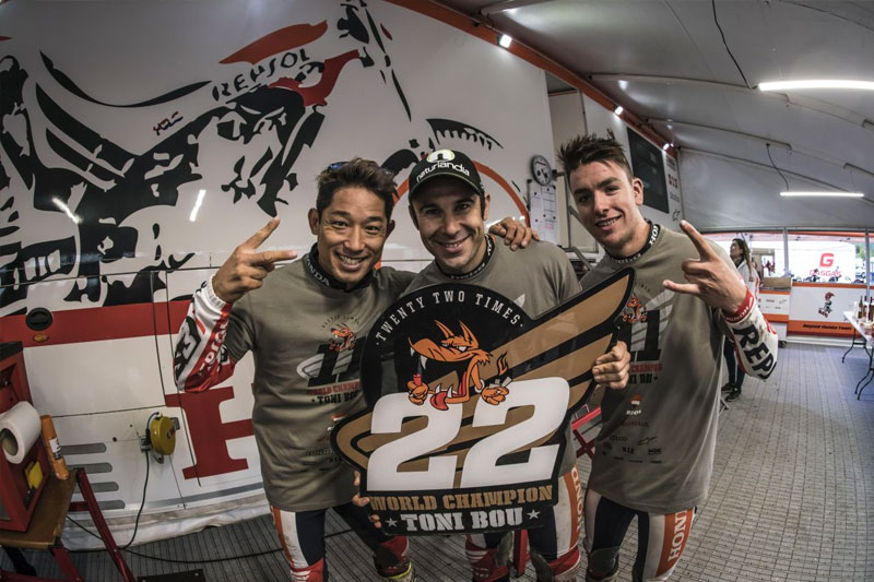 Toni Bou 22 Champion du Monde