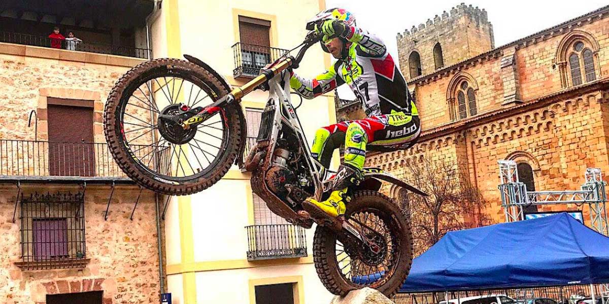 Adam Raga CET Trial Siguenza 2018