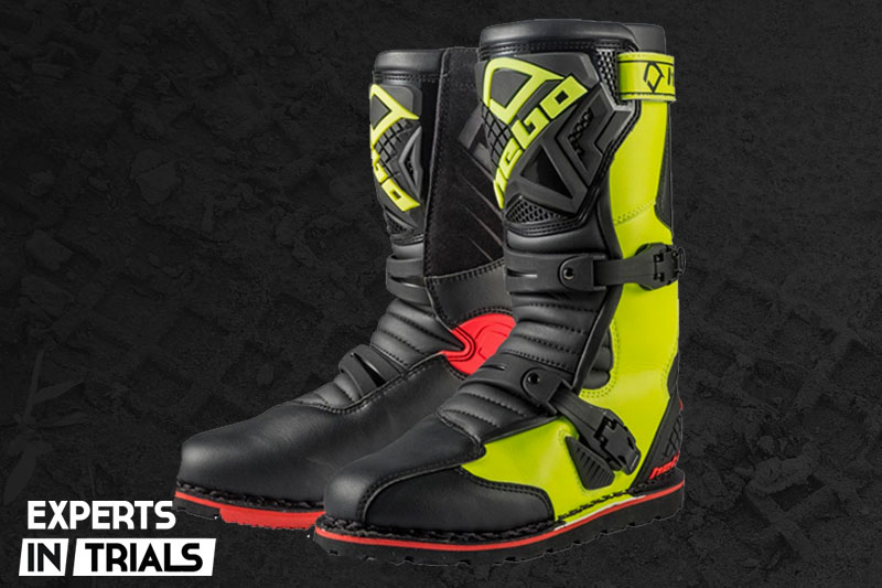 Bottes de trial Hebo Technical 2.0 Micro Yellow