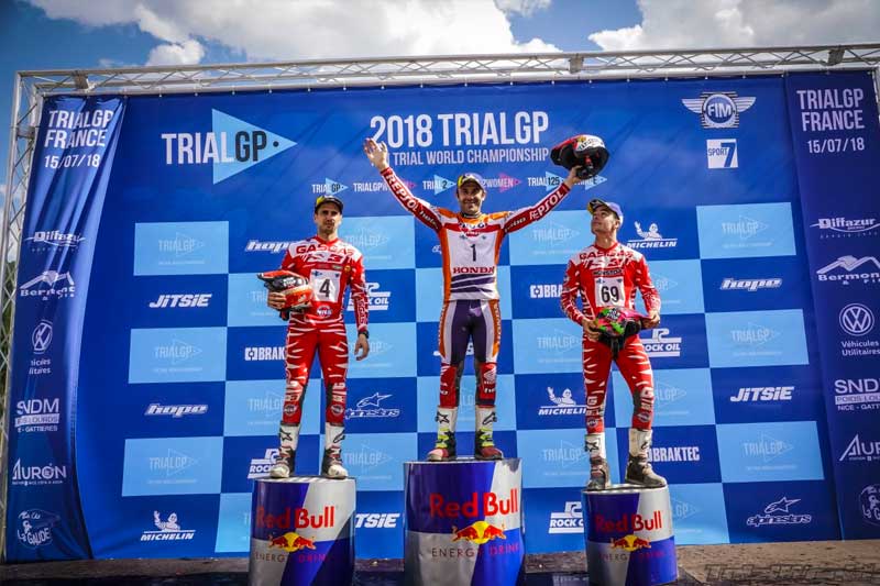 French GP 2018 podium