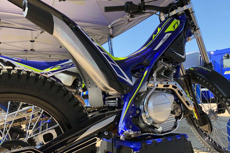 Sherco ty 125 escursione di prova classica