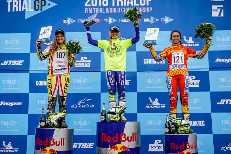podium trialgpwomen inglaterra 2018