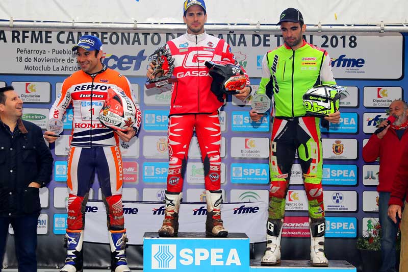 podium peñarroya cet 2018