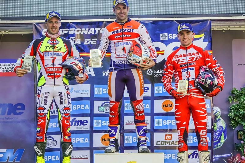 Podium TR1 CET Andorre 2019