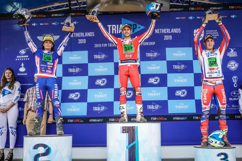 podium triale holanda 2019