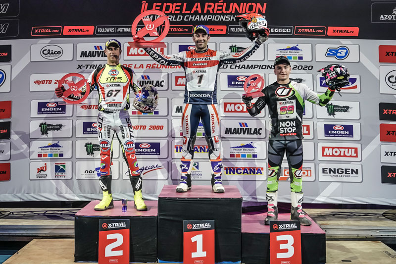 Podium Ile de la Réunion Xtrial 2020